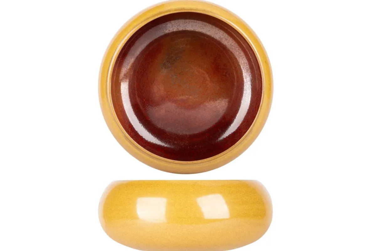 PROOF Bowl rond jaune porcelaine Ø 13 cm Elements Mustard New