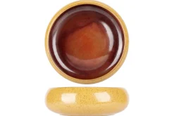 PROOF Bowl rond jaune porcelaine Ø 17 cm Elements Mustard Sale