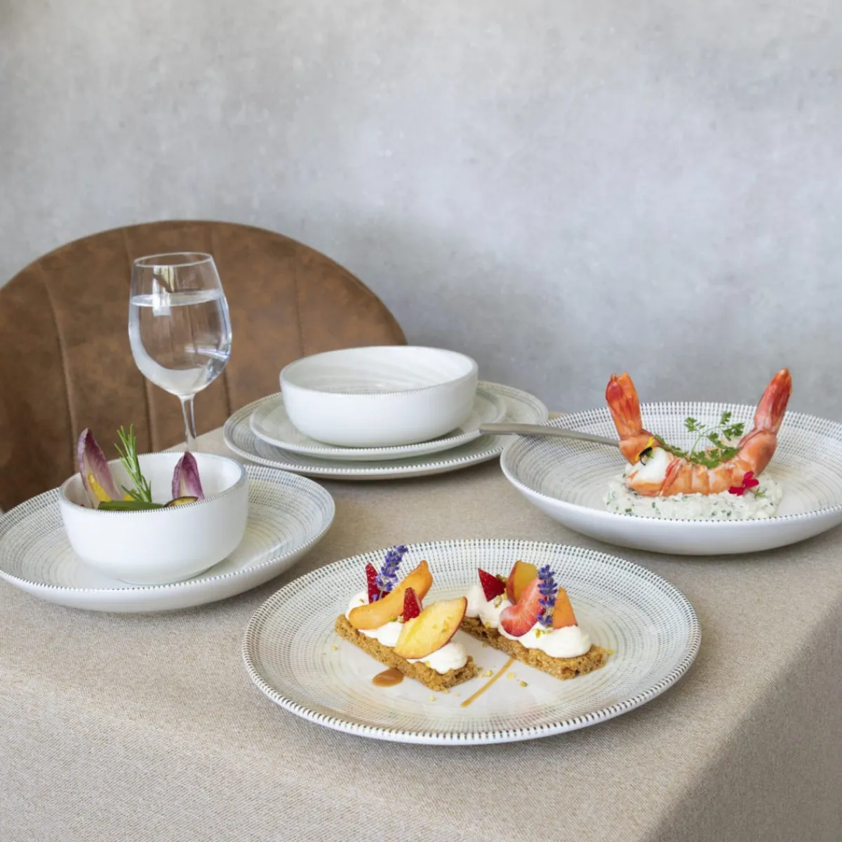 Bowl rond porcelaine Ø 12 cm Cancun - ACCOLADE New