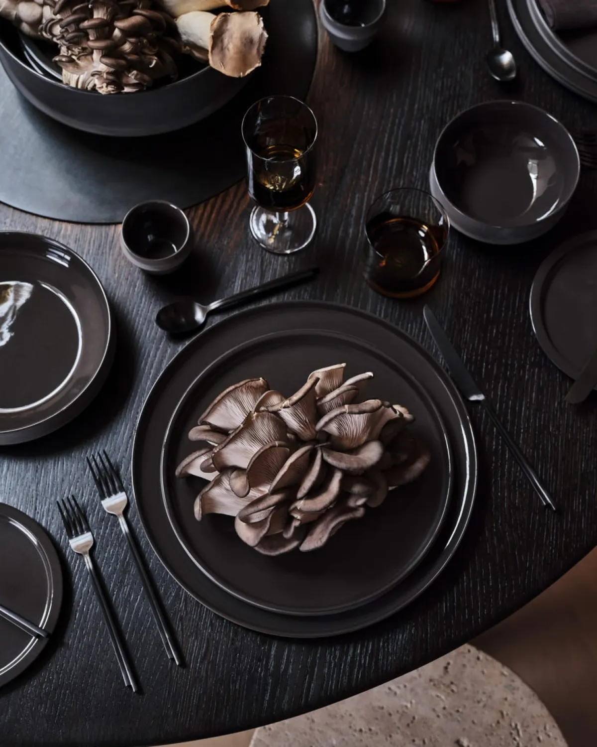 Bowl rond Slate porcelaine Ø 19 cm Dune - SERAX Online