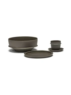 Bowl rond Slate porcelaine Ø 19 cm Dune - SERAX Online