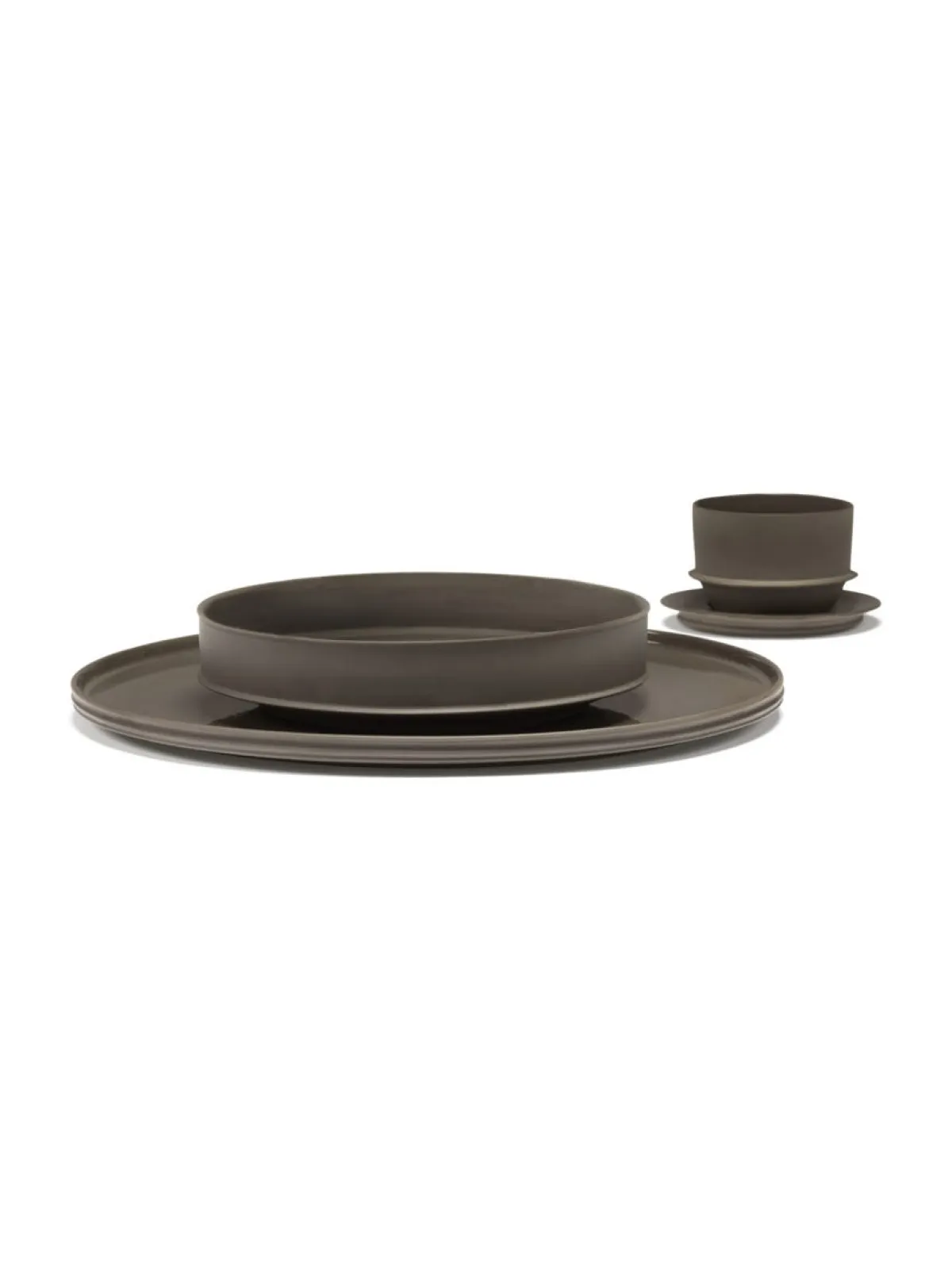 Bowl rond Slate porcelaine Ø 21 cm Dune - SERAX Discount