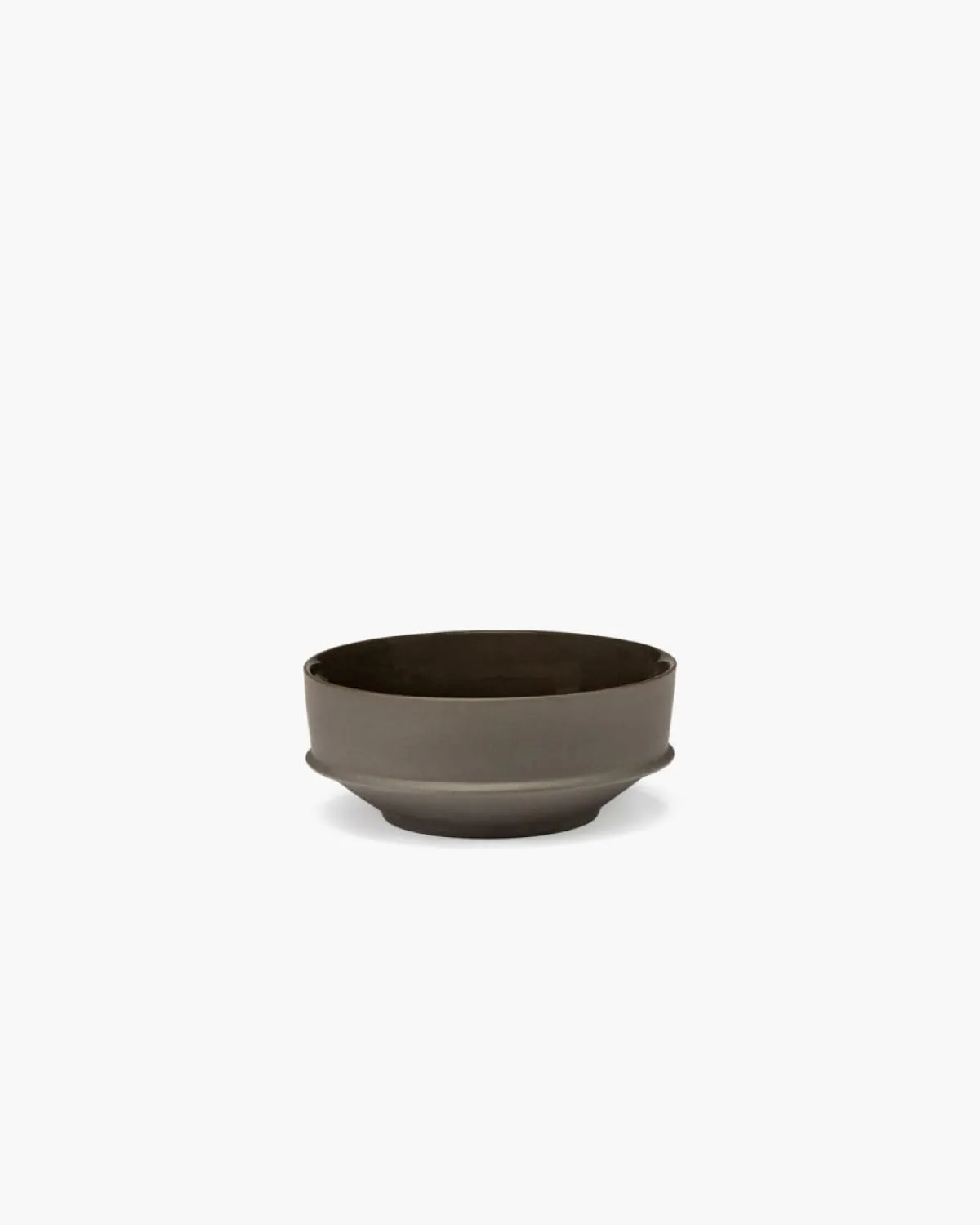 SERAX Bowl rond Slate porcelaine Ø 14 cm Dune