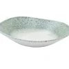 DUDSON Bowl vert porcelaine Ø 25 cm Butterfly New