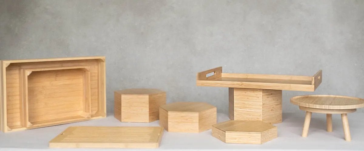 Box bambou 55,5x35x10,5 cm Oxstal - PRO.MUNDI New