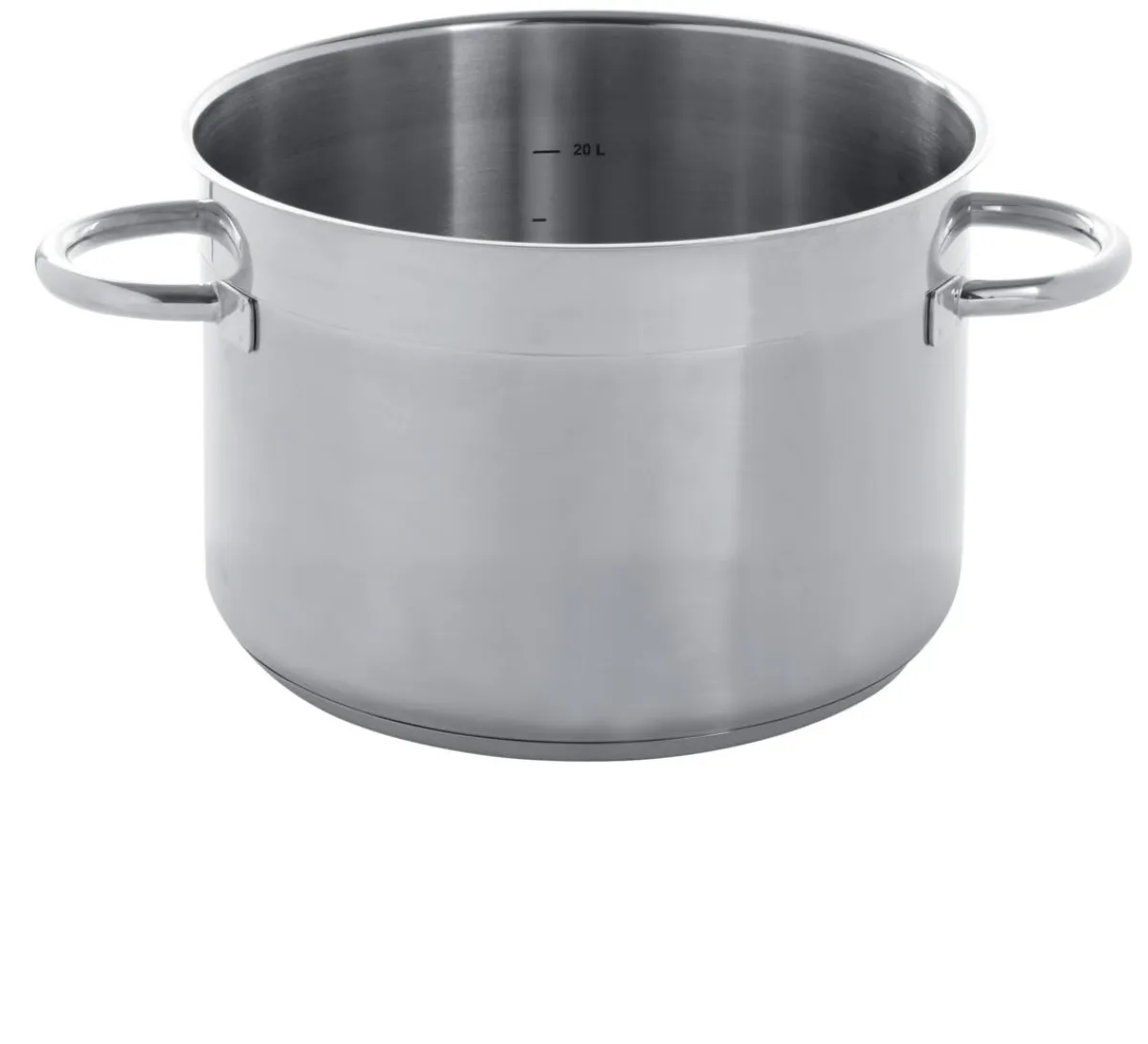 Braisière inox Sans revêtement Sans couvercle Ø 36 cm 21 cm 21,3 L Qualiplus - PRO.COOKER Clearance
