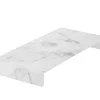 Buffet encastrable bas résine Nacryl® marbre blanc 39,5x19,5x5 cm Mealplak - REVOL Hot