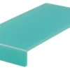 Buffet encastrable bas résine Nacryl® bleu lagon 39,5x19,5x5 cm Mealplak - REVOL Discount