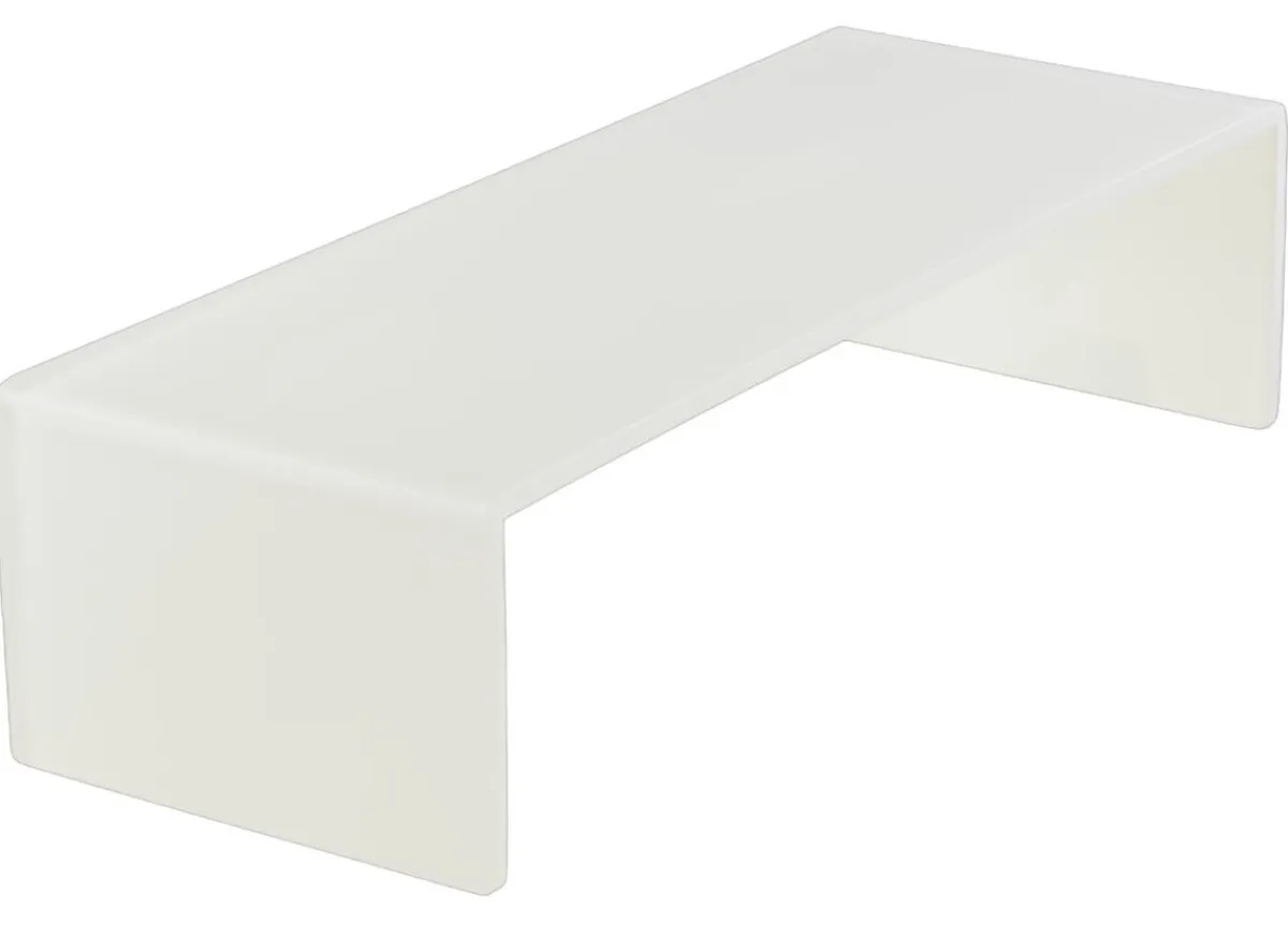 Buffet encastrable haut résine Nacryl® blanc 49,5x19,5x12 cm Mealplak - REVOL Outlet