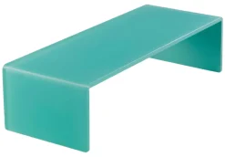 Buffet encastrable haut résine Nacryl® bleu lagon 49,5x19,5x12 cm Mealplak - REVOL Online