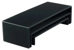 REVOL Buffet encastrable haut résine Nacryl® noir 49,5x19,5x12 cm Mealplak Online