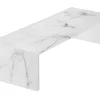 Buffet encastrable haut résine Nacryl® marbre blanc 49,5x19,5x12 cm Mealplak - REVOL Sale