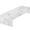 REVOL Buffet encastrable moyen résine Nacryl® marbre blanc 44,5x19,5x8,5 cm Mealplak