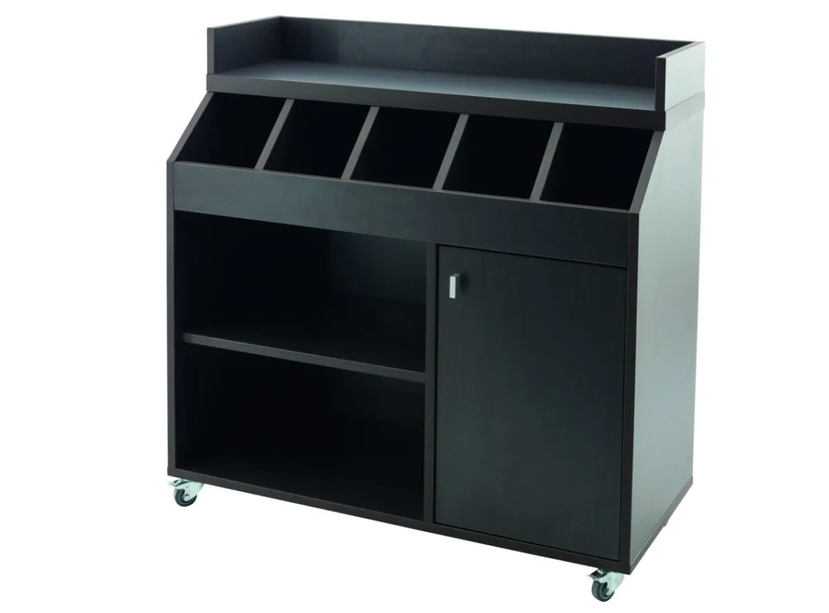 FLEXMOB Buffet noir 100x45x100 cm William Outlet