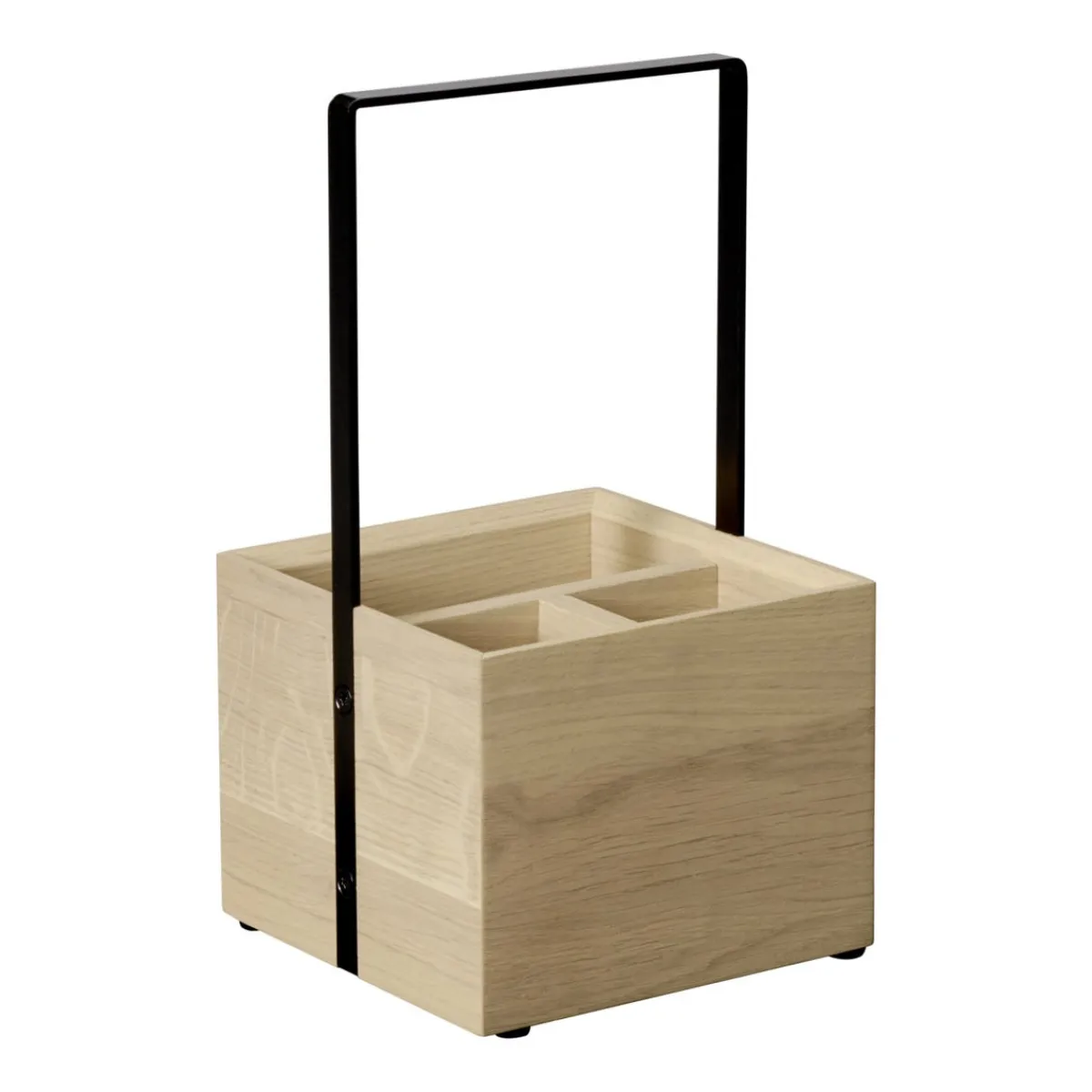 Caddy de table chêne 15x15x28 cm Valo - APS Discount