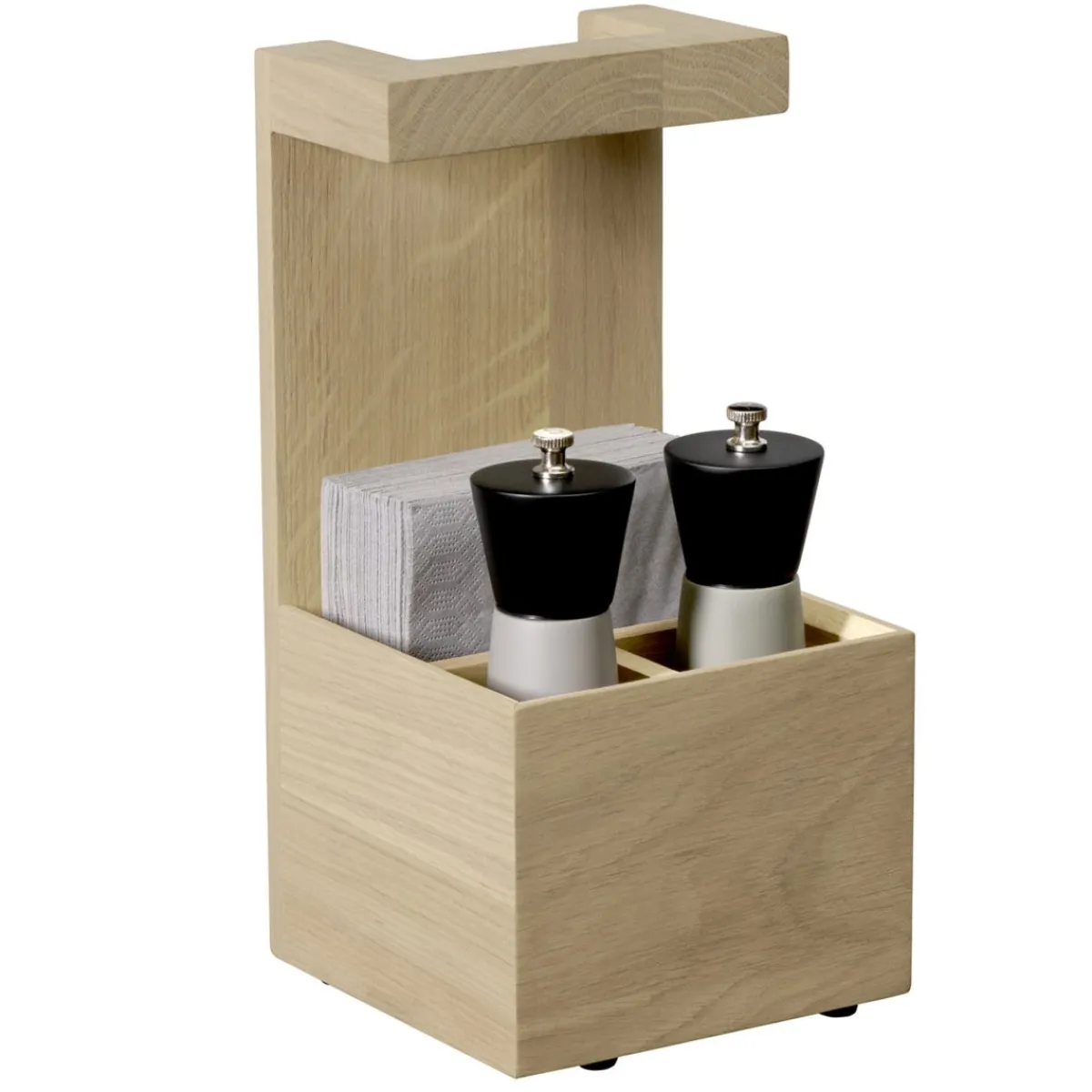 Caddy de table chêne 15x15x31 cm Valo - APS New