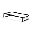 Cadre réhausseur pour plateau de présentation acier noir 53x32,5x9,95 cm Flow - CRASTER Sale