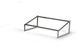 CRASTER Cadre réhausseur pour plateau de présentation inox 53x32,5x18,2 cm Flow Hot
