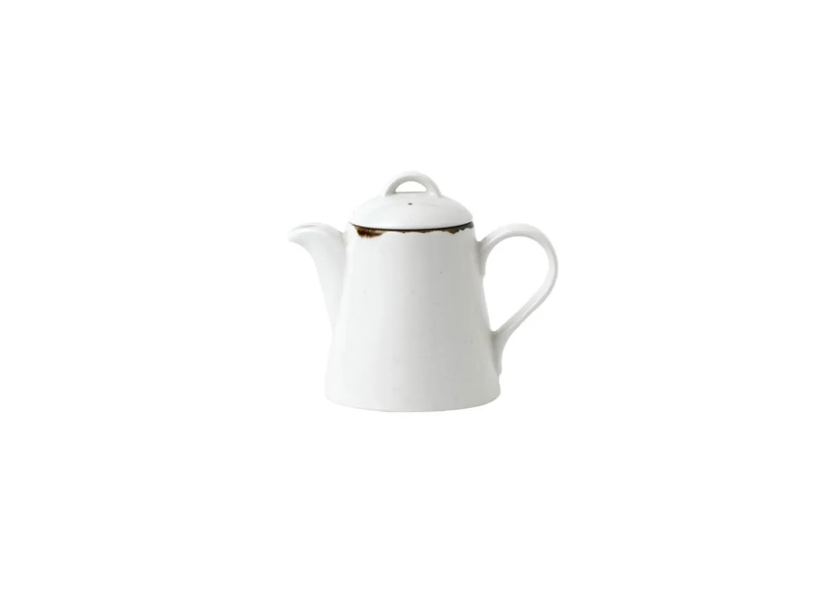 Cafetière blanc porcelaine vitrifiée 38 cl Harvest - DUDSON Sale