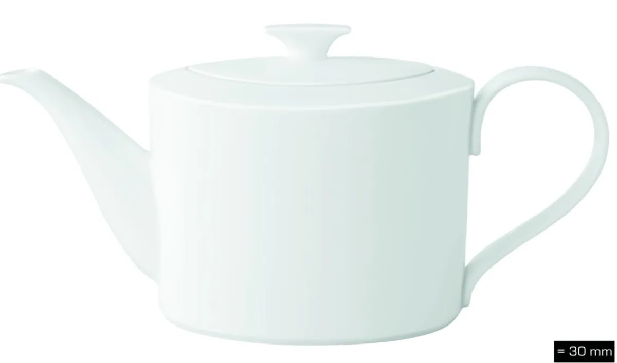 Cafetière rond ivoire porcelaine bone china 120 cl Modern Grace - VILLEROY & BOCH Online