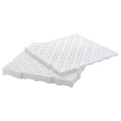 GILAC Caillebotis carré blanc plastique 50x50x5 cm Online