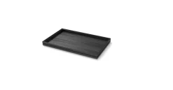 CRASTER Caisse bois noir 53x32,5x4 cm Flow Online