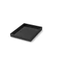 CRASTER Caisse bois noir 32,5x26,5x4 cm Flow Clearance