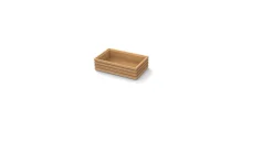 Caisse chêne 26,5x16,3x7,5 cm Flow - CRASTER Sale