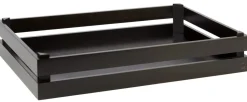 Caisse GN1/1 bois brun 55,5x35x10,5 cm Superbox - APS Hot