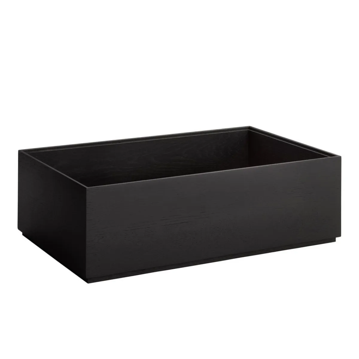 Caisse GN1/1 bois noir 53x32,5x16,5 cm Valo - APS Online