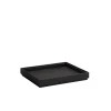 Caisse GN1/2 bois noir 32,5x26,5x4,5 cm Valo - APS Clearance