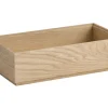 Caisse GN1/3 chêne 32,5x17,6x8,5 cm Valo - APS Discount