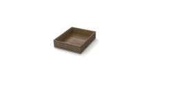 Caisse noyer 32,5x26,5x7,5 cm Flow - CRASTER New