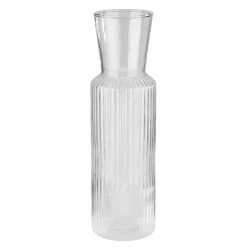 Carafe avec bouchon liège verre Ø 8 cm 27 cm 90 cl Valo - APS New