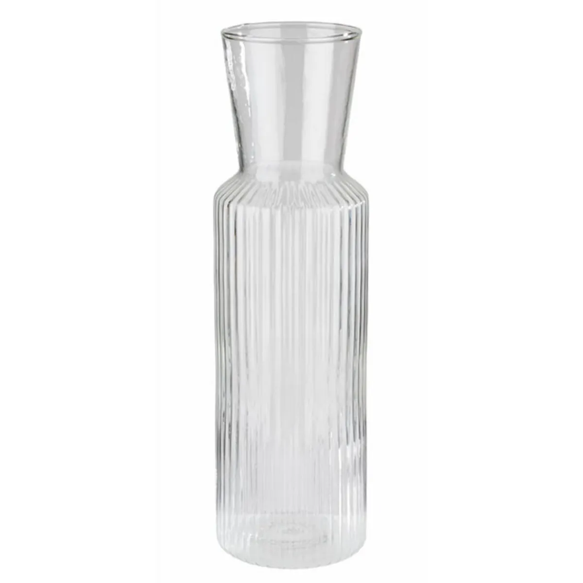 Carafe avec bouchon liège verre Ø 8 cm 27 cm 90 cl Valo - APS New