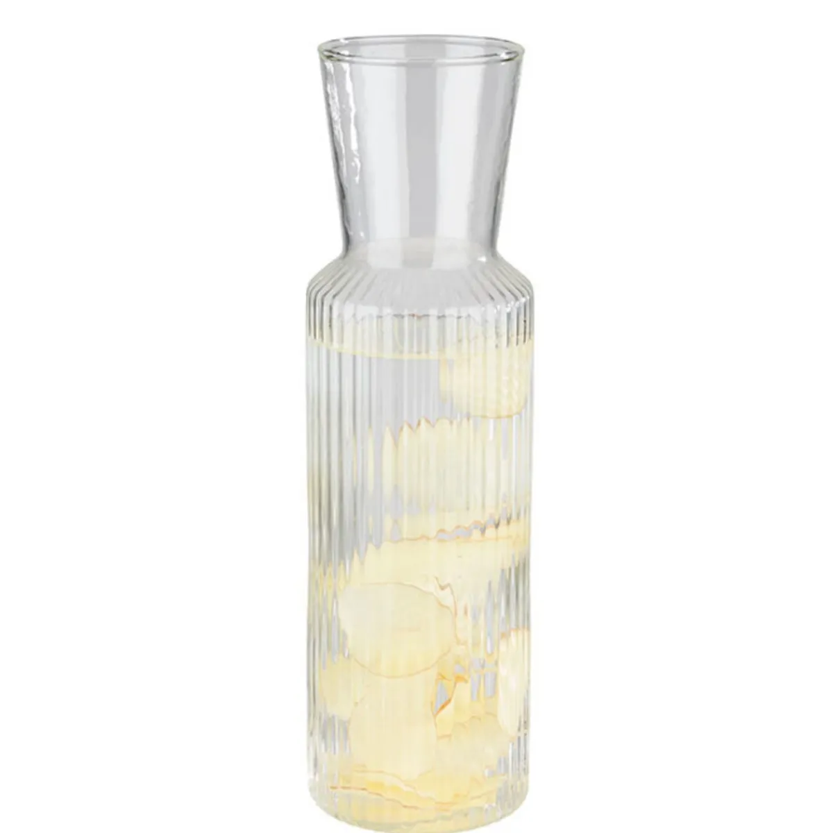 Carafe avec bouchon liège verre Ø 8 cm 27 cm 90 cl Valo - APS New