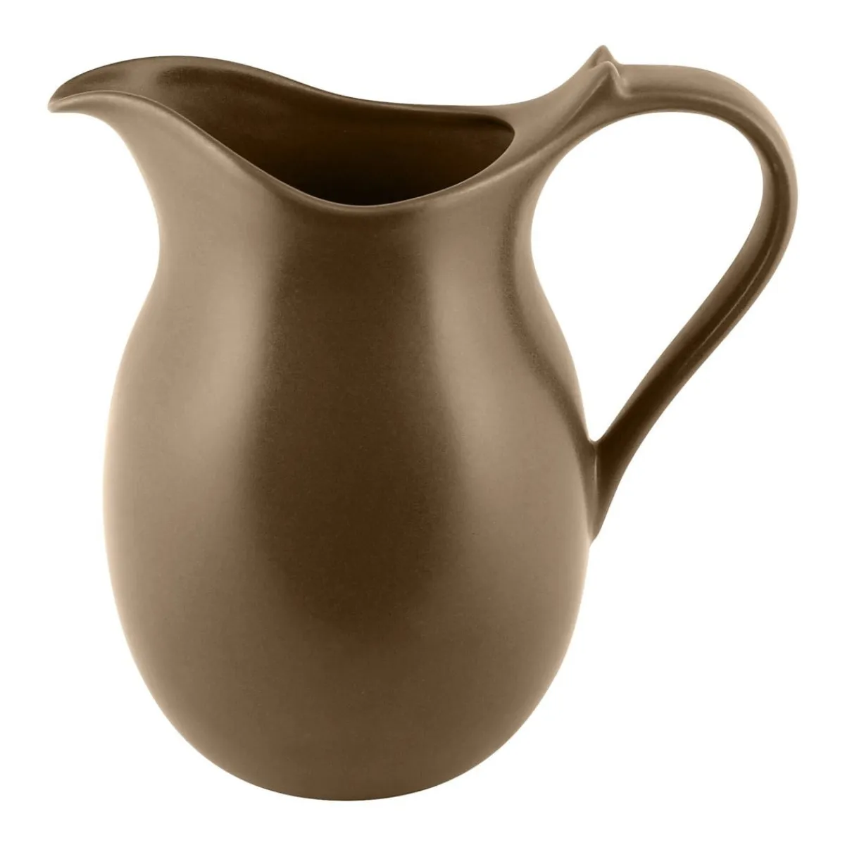 Carafe marron porcelaine vitrifiée 100 cl Genesis - RAK New