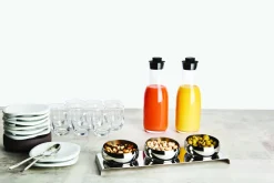 DEGRENNE Carafe verre cristallin Ø 10 cm 27,5 cm 120 cl Evento Clearance