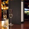 SECURIT Carte des vins rectangulaire noir 36 vues ajoutables Outlet