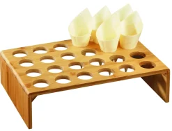 EARTH ESSENTIALS Carton de 1000 cônes bois Ø 5 cm 12 cm x 9 cm Oxstal (1000 pièces) Hot