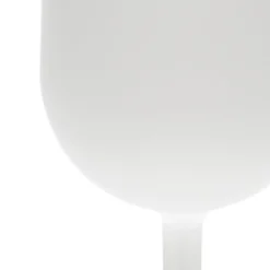 Aucune Carton 110 verres à pied réutilisables givrés polypropylène (pp) 18 cl Outlet
