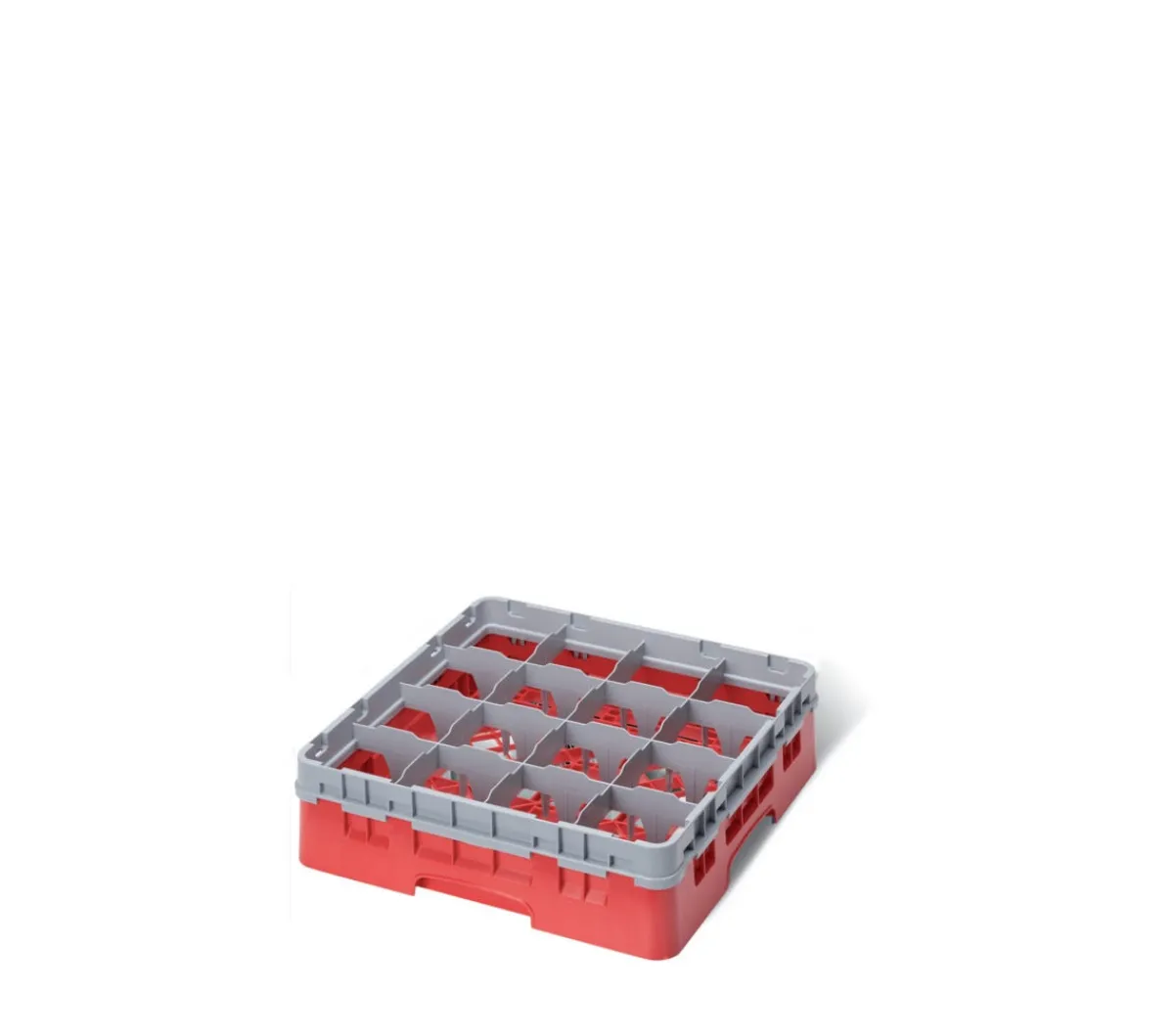 CAMBRO Casier de lavage 16 compartiments 50x50x22,5 cm 10,9 cm 19,4 cm Camrack Online