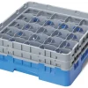 CAMBRO Casier de lavage 25 compartiments 50x50x26,7 cm 8,7 cm 23,8 cm Camrack