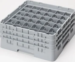 CAMBRO Casier de lavage 36 compartiments 50x50x14,3 cm 7,2 cm 11,4 cm Camrack Outlet