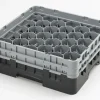 CAMBRO Casier lave-verres 30 compartiments 50x50x14,3 cm 7,94 cm 9 cm Camrack Discount