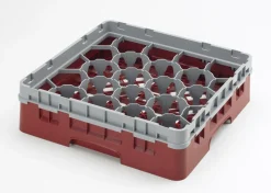 CAMBRO Casier lave-verres 20 compartiments 50x50x30,8 cm 9,84 cm 25,8 cm Camrack