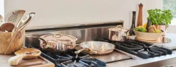 Casserole cuivre inox Ø 24 cm 13 cm 5,7 L M'200 B - MAUVIEL Best