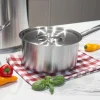 Casserole inox Ø 16 cm 8,5 cm 1,7 L Ecoplus - PRO.COOKER Sale