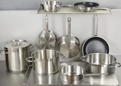 Casserole inox Ø 24 cm 12 cm 5,4 L Qualiplus - PRO.COOKER
