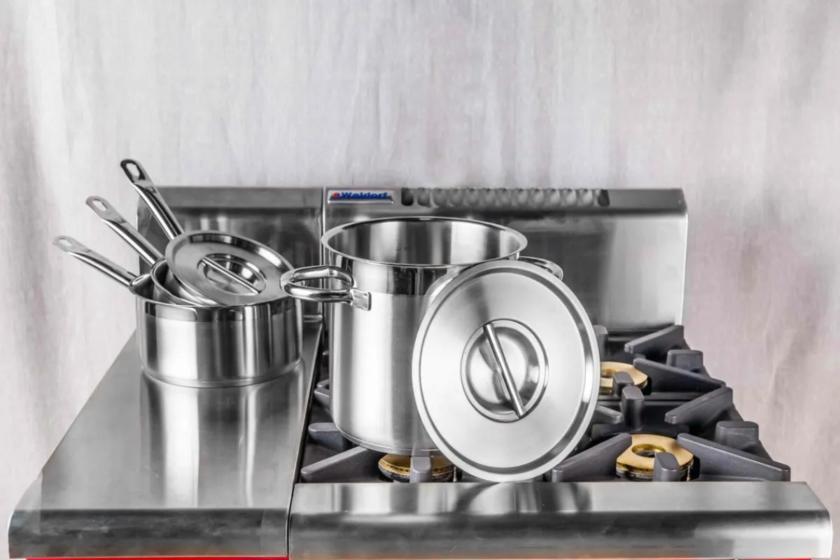 Casserole inox Ø 18 cm 9 cm 2,2 L Qualiplus - PRO.COOKER Best